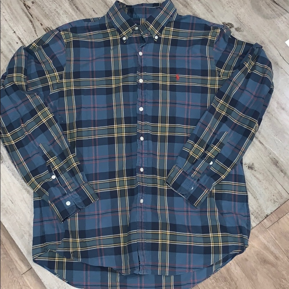 Men’s Polo Ralph Lauren Plaid Button-down Shirt